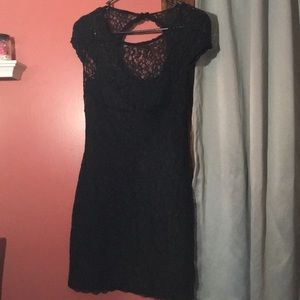 Black lace dress.Size-3/4.